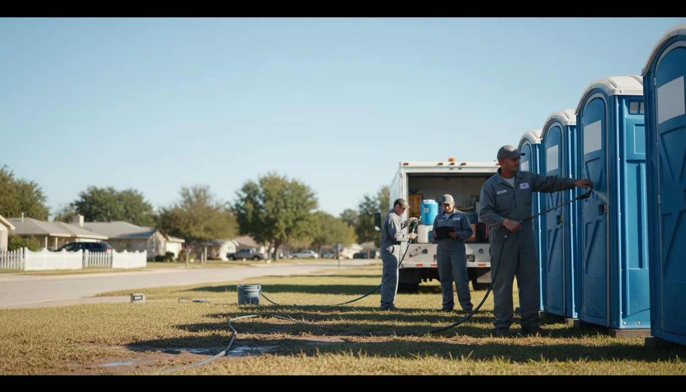 Long-Term Portable Toilet Rental in Bridgeport, OH near me